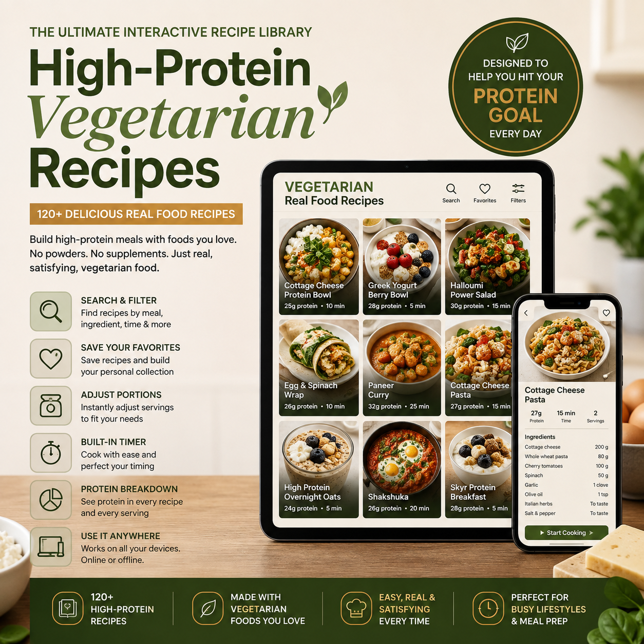 Real Food Recipes Vegetarian